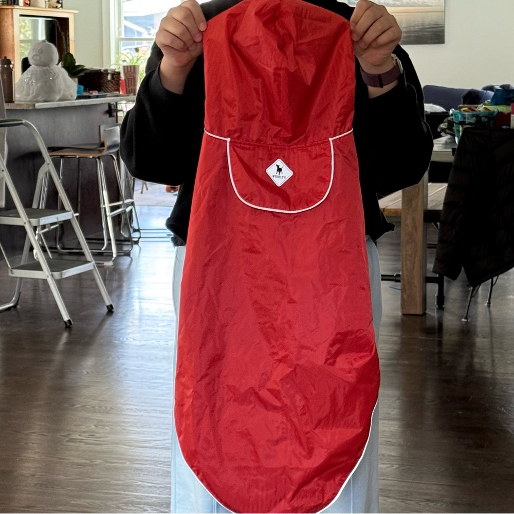 Red Dog Raincoat